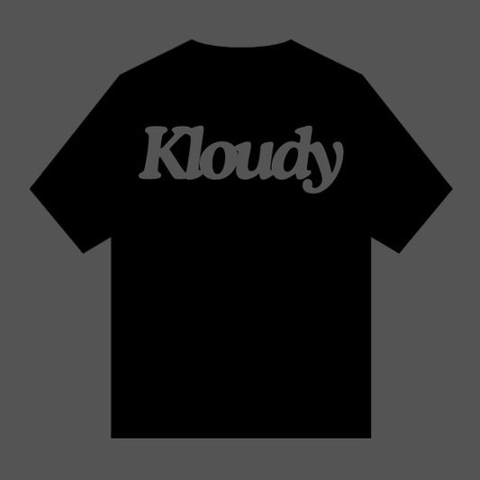 Kloudy Classic Black Tee